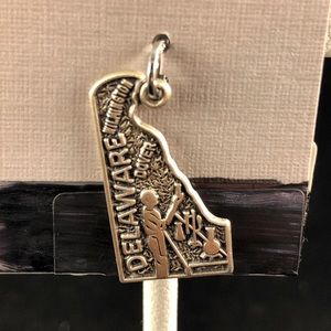 Vintage Solid.925 Sterling Delaware charm by Beau